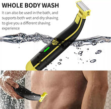 Load image into Gallery viewer, Full Body Wet and Dry Shaver, Men's Facial & Body Shaver