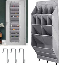 Load image into Gallery viewer, 11 Pocket Shoe Holder Over Door Organiser Hanging Rack Storage