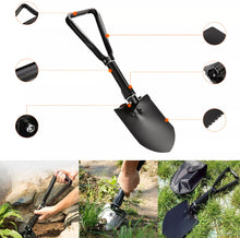 Load image into Gallery viewer, Heavy Duty Compact Folding Spade Shovel for Garden, Camping etc