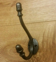 Load image into Gallery viewer, 6 x Vintage Style Cast Iron Coat Hooks - Choice of 7 Different Hook Designs