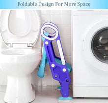 Load image into Gallery viewer, Child Toilet Seat And Ladder Toddler Training Step Up Easy Fold