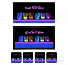 Load image into Gallery viewer, Personalised Home Bar Kit β’ Runner, Metal Sign, 4 Drinks Coasters Set