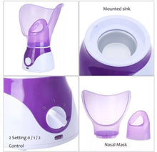 Load image into Gallery viewer, Facial Steamer & Nasal Inhaler Face Sauna Steam