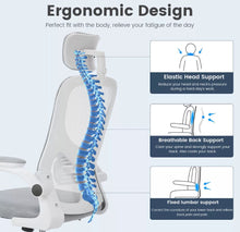 Load image into Gallery viewer, Adjustable Executive Office Chair Ergonomic Mesh Swivel Chair