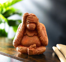 Load image into Gallery viewer, 3 Wise Monkeys Garden Ornaments