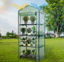 Load image into Gallery viewer, Small Plant 4 Tier Mini Greenhouse