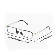 Load image into Gallery viewer, Ultra Light Titanium Foldable Reading Glasses • Retro Style