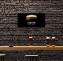 Load image into Gallery viewer, Personalised Home Bar Kit β’ Runner, Metal Sign, 4 Drinks Coasters Set