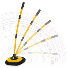 Load image into Gallery viewer, Telescopic Car Wash Brush Kit Mop Long Handle Cleaning Tool
