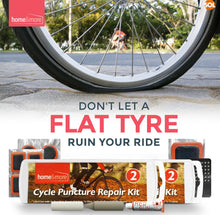 Load image into Gallery viewer, 2 x Bicycle Puncture Repair Kit 13 Piece Bike Cycle Inner Tube Glue Patch Chalk