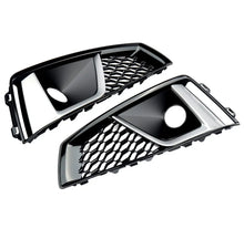 Load image into Gallery viewer, Front Bumper Fog Light Lamp Cover ACC Grille Grill For Audi A4 B9 S-LINE S4 2018-2020