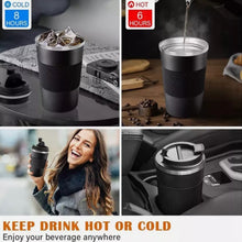 Load image into Gallery viewer, Stainless Steel Thermal Mug Hot Tea Coffee Travel Cup