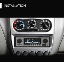 Load image into Gallery viewer, Retro Style Car Bluetooth Radio MP3 Player Stereo USB/AUX/SD/ISO/FM