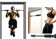 Load image into Gallery viewer, Doorway Pull Up Bar Chin Up Sit-Up Strength Body Workout Exercise Fitness Gym!
