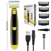 Load image into Gallery viewer, Full Body Wet and Dry Shaver, Men's Facial & Body Shaver