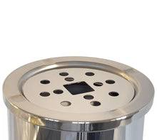 Load image into Gallery viewer, NEW Free Standing Ash Tray Rubbish Bin Stainless Steel