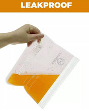Load image into Gallery viewer, 12 or 24 x Resealable Silicone Food Storage Kitchen Zip lock Bags