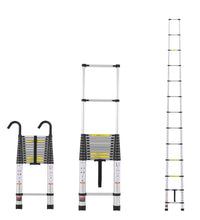 Load image into Gallery viewer, 5 Metre Telescopic Ladder 16.4ft Aluminium 5m Ladders