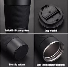 Load image into Gallery viewer, Stainless Steel Thermal Mug Hot Tea Coffee Travel Cup