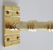 Load image into Gallery viewer, Solid Brass Coat Hook - Antique Style Robe Towel - 3 Sizes Available