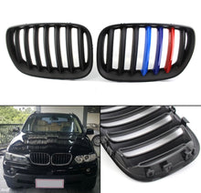 Load image into Gallery viewer, Matte Black M-colour Front Kidney Grill Grille for BMW X5 E53 LCI Facelift 2004-2006 X5
