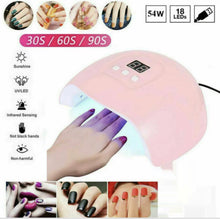 Load image into Gallery viewer, LED UV Nail Polish Dryer Lamp Gel Acrylic Curing Light Spa Tool