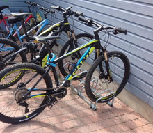 Load image into Gallery viewer, Bicycle Parking Stand Steel Pipe Bike Rack