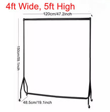 Load image into Gallery viewer, 4ft Clothes Rail Home or Retail Portable Garment Display on Wheels