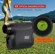 Load image into Gallery viewer, 500 Metre Golf Rangefinder Distance Meter Speed Tester