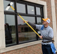 Load image into Gallery viewer, 3.5Metre Window Cleaning Kit Extendable Pole Squeegee
