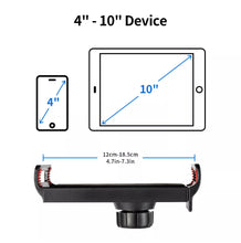 Load image into Gallery viewer, Tablet Floor Stand Gooseneck Holder Mount For 4-11" Phone iPad etc