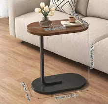 Load image into Gallery viewer, C Shaped Compact Sofa Side End Coffee Table