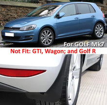 Load image into Gallery viewer, Moulded Mud Flaps Splash Guards Front Rear For VW Golf Mk7 13~18