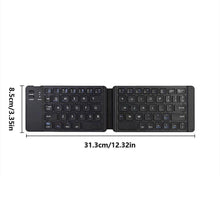 Load image into Gallery viewer, Wireless Mini Foldable Bluetooth Keyboard