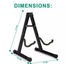 Load image into Gallery viewer, Universal Guitar Floor Stand Holder Fits Acoustic Electric & Bass