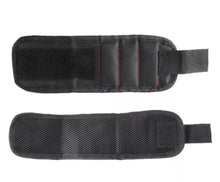 Load image into Gallery viewer, Magnetic Wristband Toolkit Wrist Band Tool Storage Bracelet Screw Holder Belt