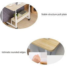Load image into Gallery viewer, Height Adjustable Overbed Table Over Bed Laptop Desk