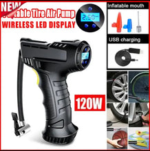 Load image into Gallery viewer, 150psi Cordless Digital Air Compressor Car Bike Tyre Inflator
