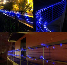 Load image into Gallery viewer, Solar Powered Rope LED String Lights Waterproof Outdoor Garden Patio
