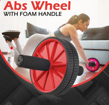 Load image into Gallery viewer, Abs Abdominal Exercise Wheel Gym Fitness Training Roller