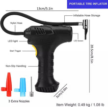 Load image into Gallery viewer, 150psi Cordless Digital Air Compressor Car Bike Tyre Inflator