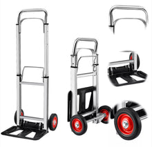 Load image into Gallery viewer, 100kg Folding Sack Truck Trolley Hand Cart