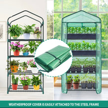 Load image into Gallery viewer, Small Plant 4 Tier Mini Greenhouse