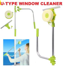 Load image into Gallery viewer, Outside U Type Window Cleaner & Squeezee