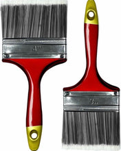 Load image into Gallery viewer, 2 Pack 3”& 4” Inch Paint Brush Set Painting Decorating Fine Brushes DIY