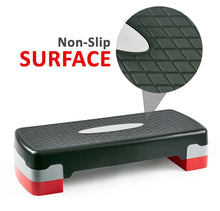 Load image into Gallery viewer, Yoga Gym Stepper & Mat Home Fitness Adjustable Step