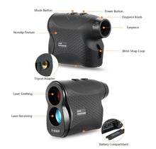 Load image into Gallery viewer, 500 Metre Golf Rangefinder Distance Meter Speed Tester