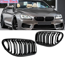 Load image into Gallery viewer, Black Kidney Grill For BMW F12 F13 F06 6 Series 2012-2016