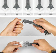 Load image into Gallery viewer, 5 in 1 Silicone Sealant Remover Scraper Tool Kit Set