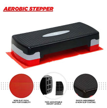 Load image into Gallery viewer, Yoga Gym Stepper & Mat Home Fitness Adjustable Step